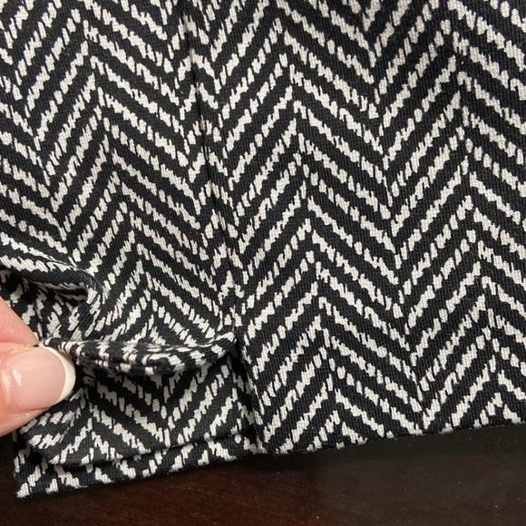 Chico's Juliet Painted Black Herringbone
Ankle Pants - Picture 6 of 13